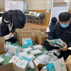 청삼 코로나19 방역이벤트 선착순 50명 상품 배송 완료 :-)